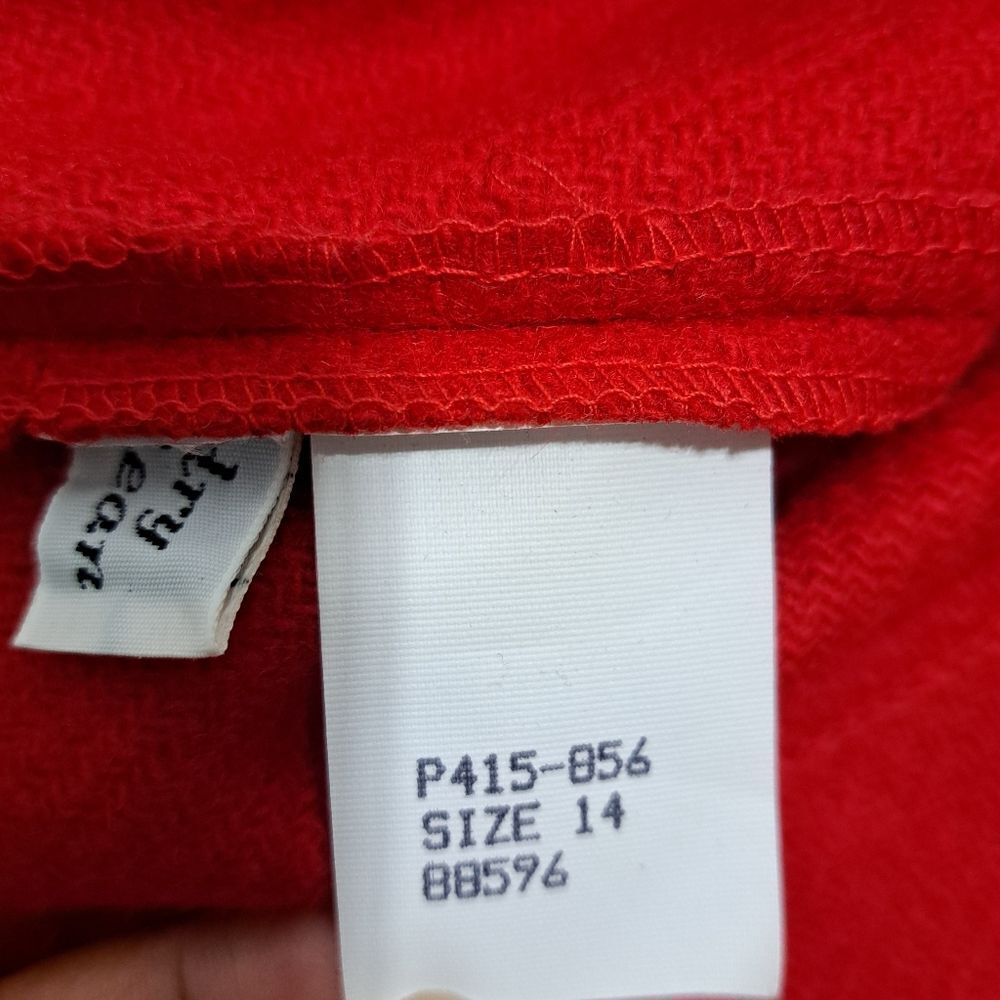 Vintage Pendleton Virgin Wool Cropped Jacket Red … - image 6